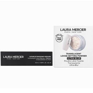 Laura Mercier Caviar Extravagant Mascara and Translucent Powder Set